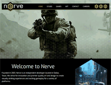 Tablet Screenshot of nervesoftware.com